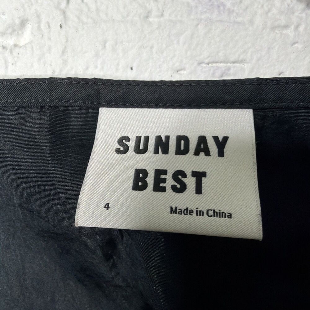 ARITZIA Sunday Best Petal Blouse 4 Whimsigoth Regency Dark Coquette Soft Grunge - Picture 6 of 8